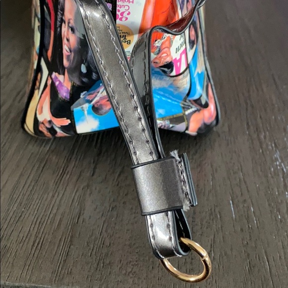 MICHELLE OBAMA Shiny Patent Leather Tote bag - Picture 2 of 10